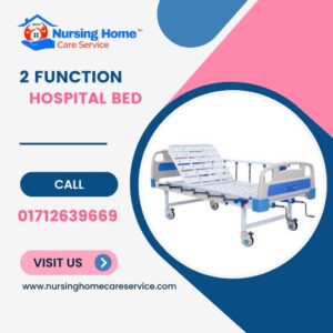 2 Function Hospital Bed With Mattress