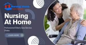 Elderly care service Dhaka – trained caregiver helping a senior woman walk safely at home